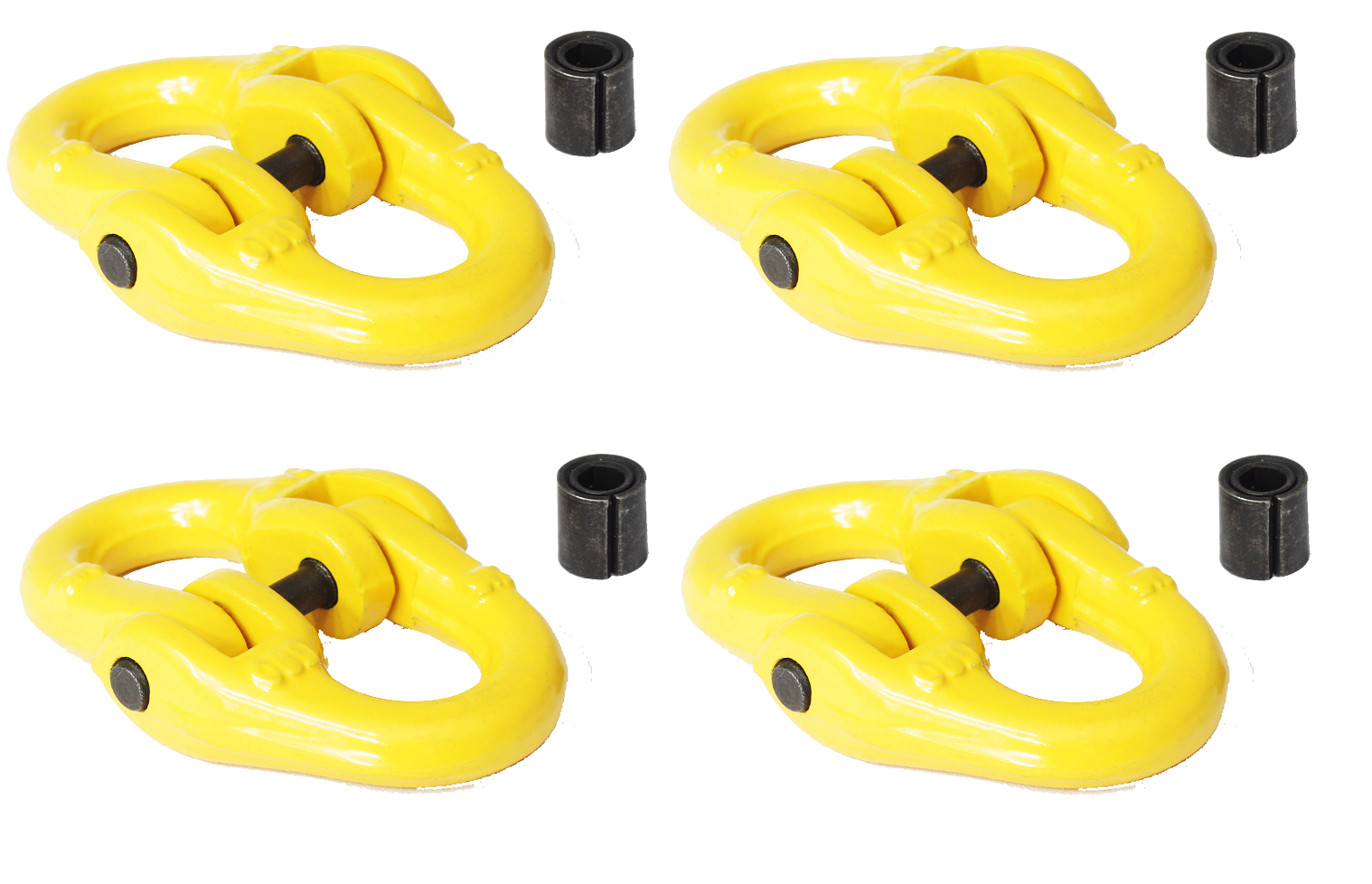 (4 Pack) 5/16" Grade 80 Coupling Link, Hammerlock, Hammer Lock Chain