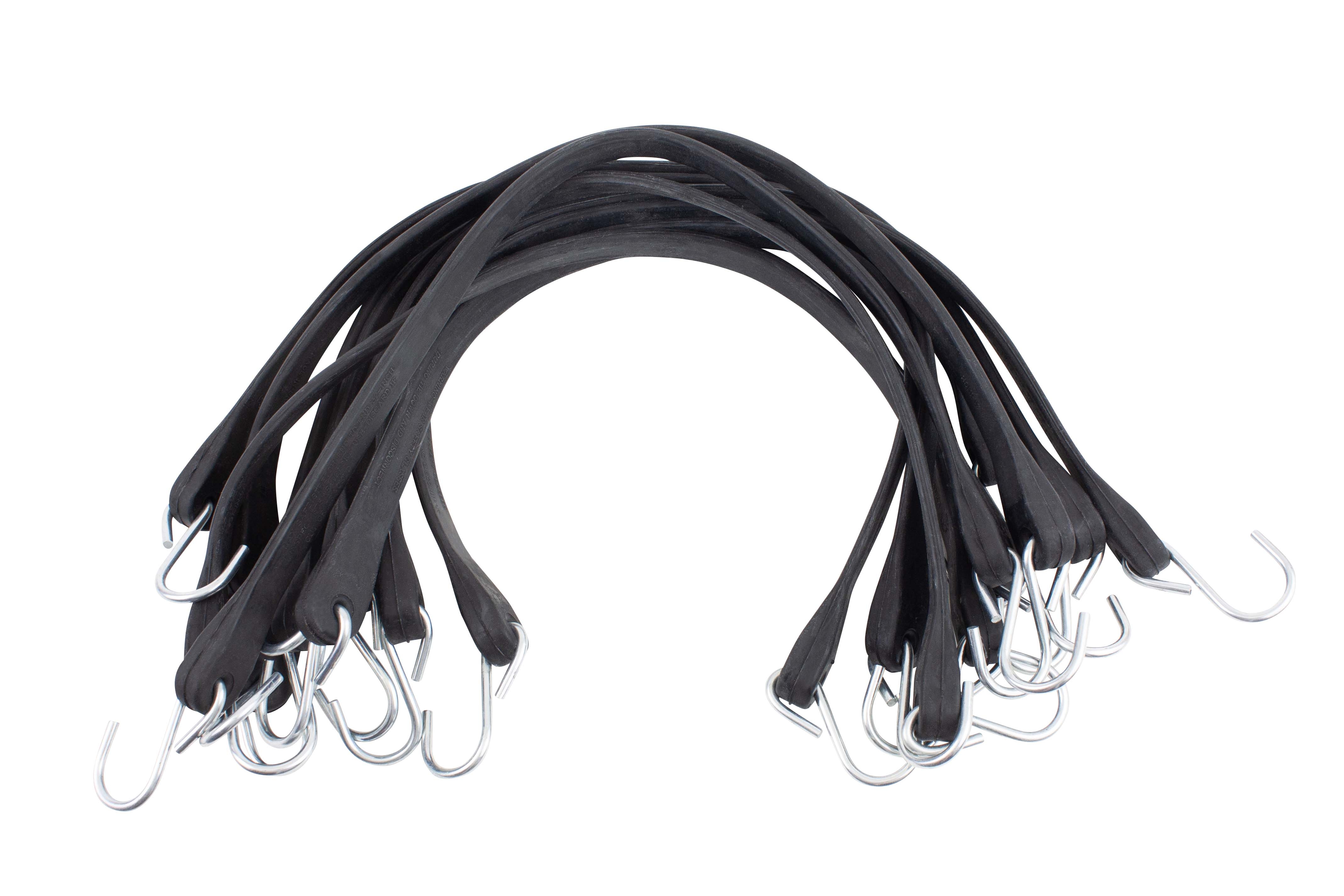 15" EPDM Tarp Bungee Straps Crimped Hooks 50 Pack eBay